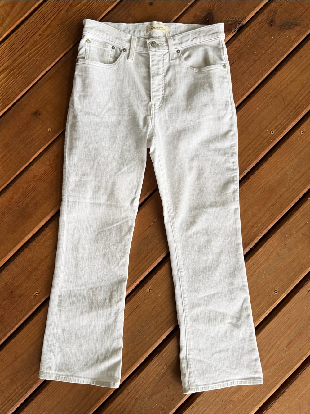 Madewell Cali Denim Boot Jeans Womens Size 28